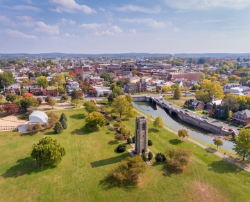 view of Frederick and Baker Park
